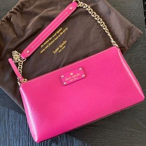 Hot pink Kate Spade purse